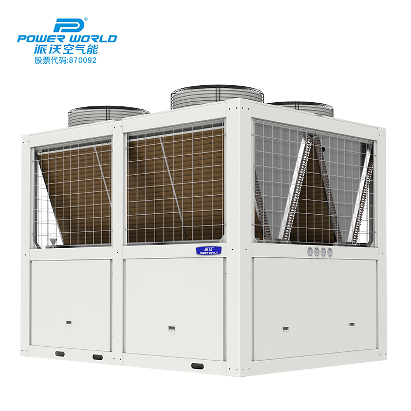 bwin·必赢空气能冷暖机组 超低温热泵 120匹